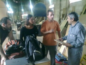 Primer contacto con el personal de la IMP
